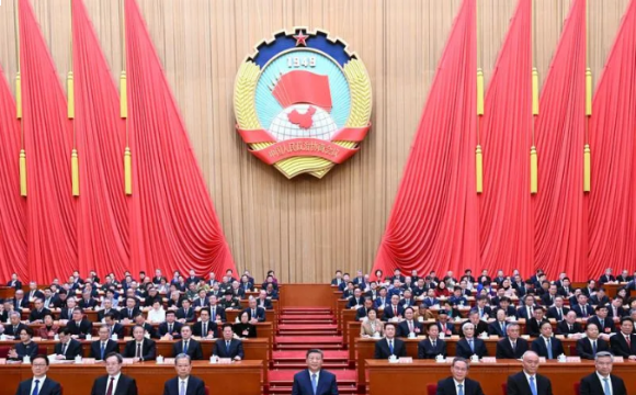 全国政协十四届三次会议在京开幕 习近平等党和国家领导人到会祝贺